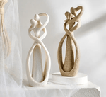 Stylish Abstract Art Statue - Expression of Timeless Affection