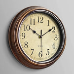 Wanduhr aus Holz – Stilvolle, geräuschlose Dekorationsuhr