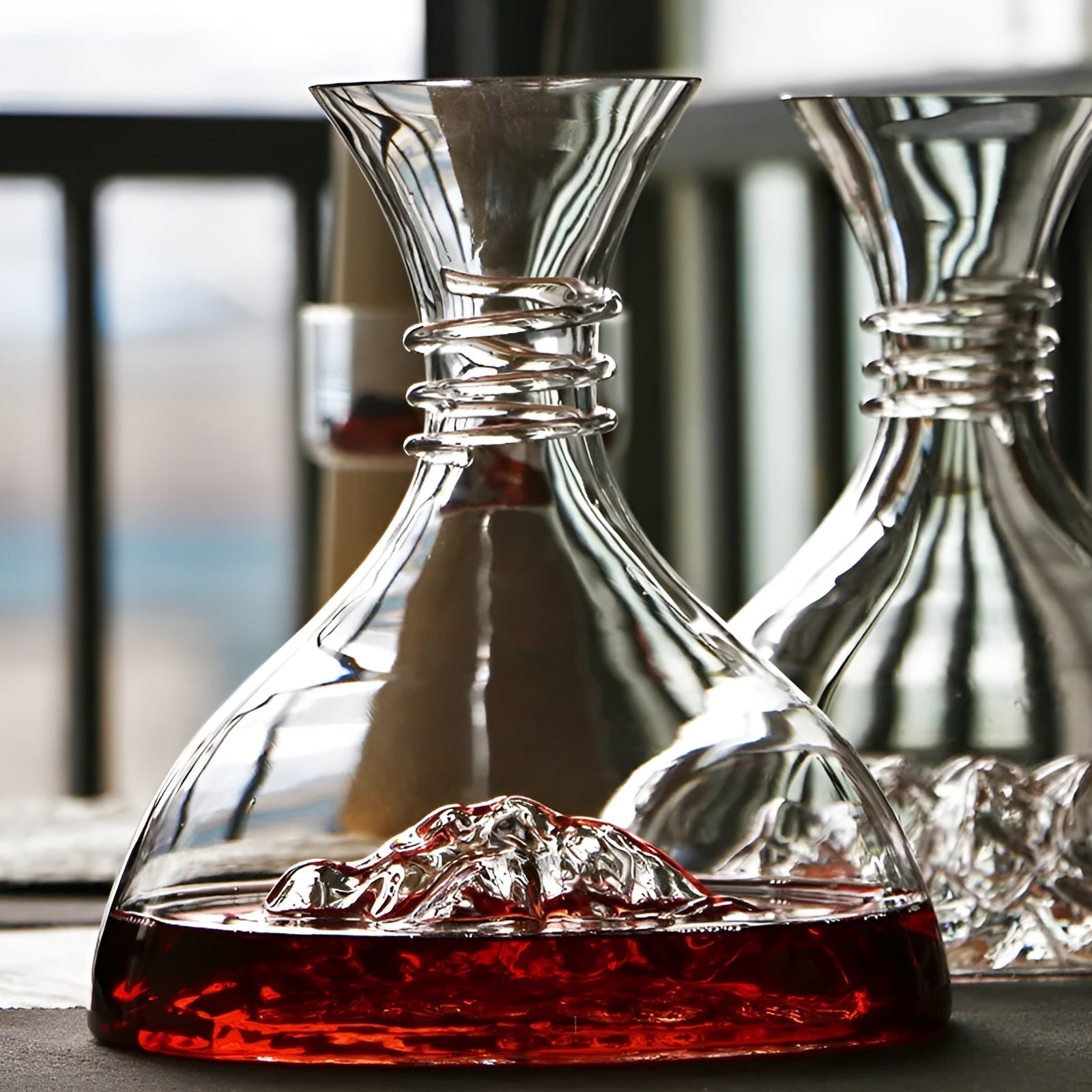 Weinkaraffe aus Kristallglas – Schnelle Belüftung & kreatives Design