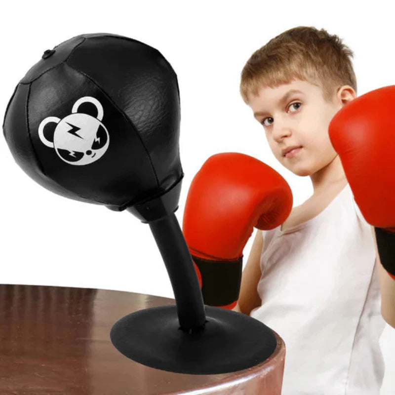 Reaction Boxing Ball Trainer for the Desk – Compact Fitness Solution