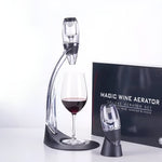Dekanter mit Filter – Professioneller Ausgießer für Rotwein | Schneller Belüfter für Zuhause & Bar