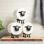 Toilettenpapierhalter – Lustige Badezimmerdekoration, rutschfest, ideal für kleine Bäder