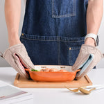 Hitzebeständiger Ofenhandschuh aus Silikon in Fischform