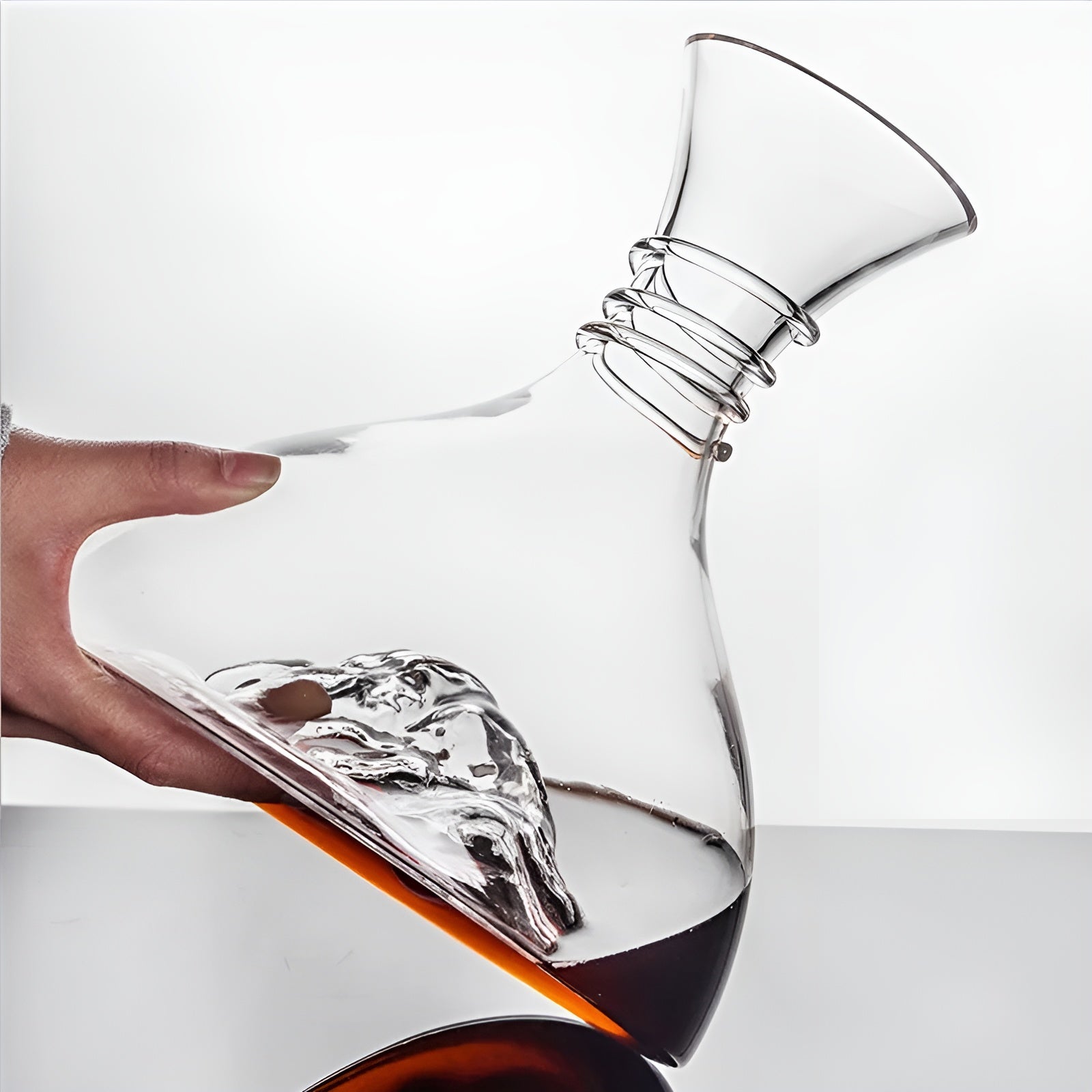 Weinkaraffe aus Kristallglas – Schnelle Belüftung & kreatives Design