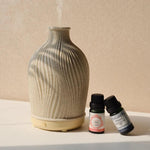 Ultraschall Aroma Diffusor in eleganter Form – Duftspender mit beruhigender LED-Beleuchtung