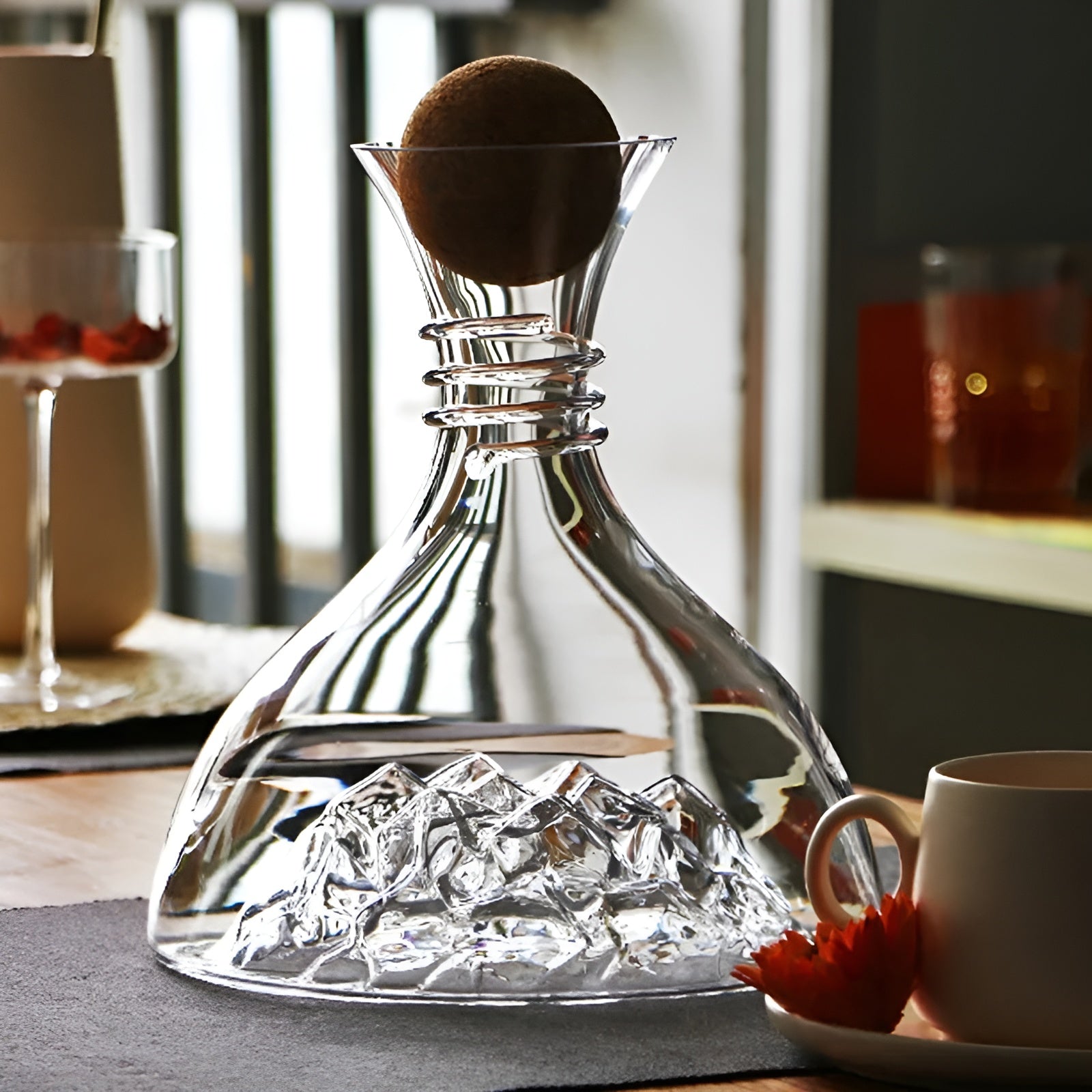 Weinkaraffe aus Kristallglas – Schnelle Belüftung & kreatives Design