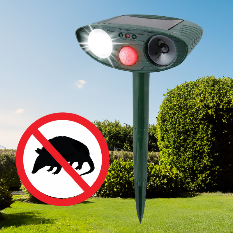 Ultraschall Schädlingabwehrmittel für Gürteltiere