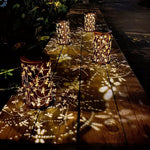 Shimmering Solar Lantern for Romantic Garden Evenings