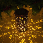 Shimmering Solar Lantern for Romantic Garden Evenings