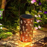 Shimmering Solar Lantern for Romantic Garden Evenings