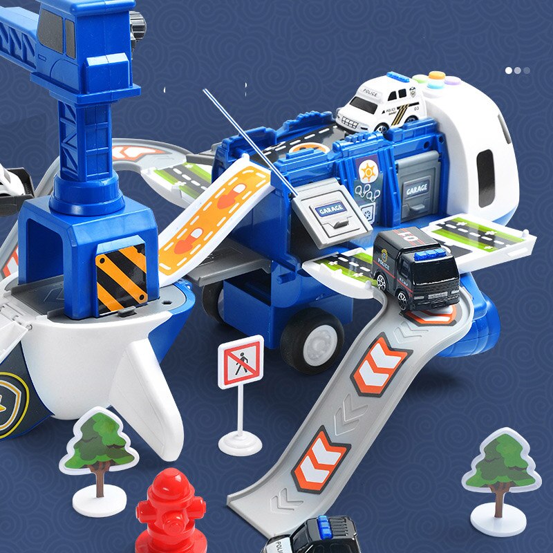 SkyExplorer Flugzeug Spielset – 20-teiliges Rollenspiel- und Bauset für Kinder