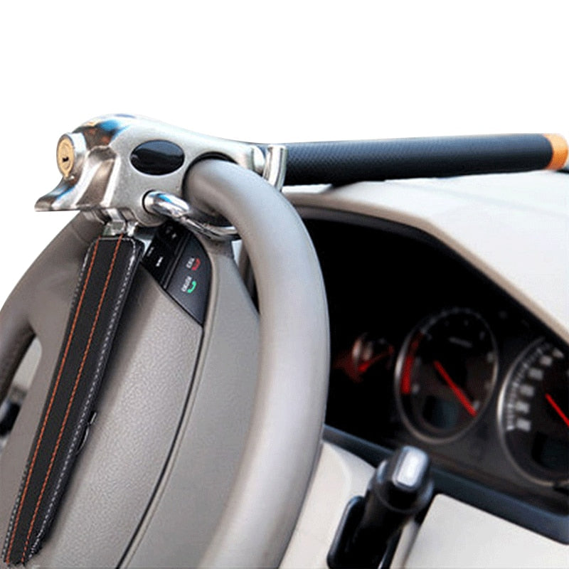 Klappbarer Lenkrad-Diebstahlschutz mit Alarmfunktion – Effektives Sicherheitsgerät für Autos