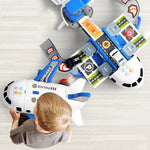 SkyExplorer Flugzeug Spielset – 20-teiliges Rollenspiel- und Bauset für Kinder