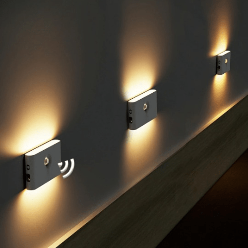 Kabellose LED-Nachtlichter mit Bewegungssensor und USB-Akku