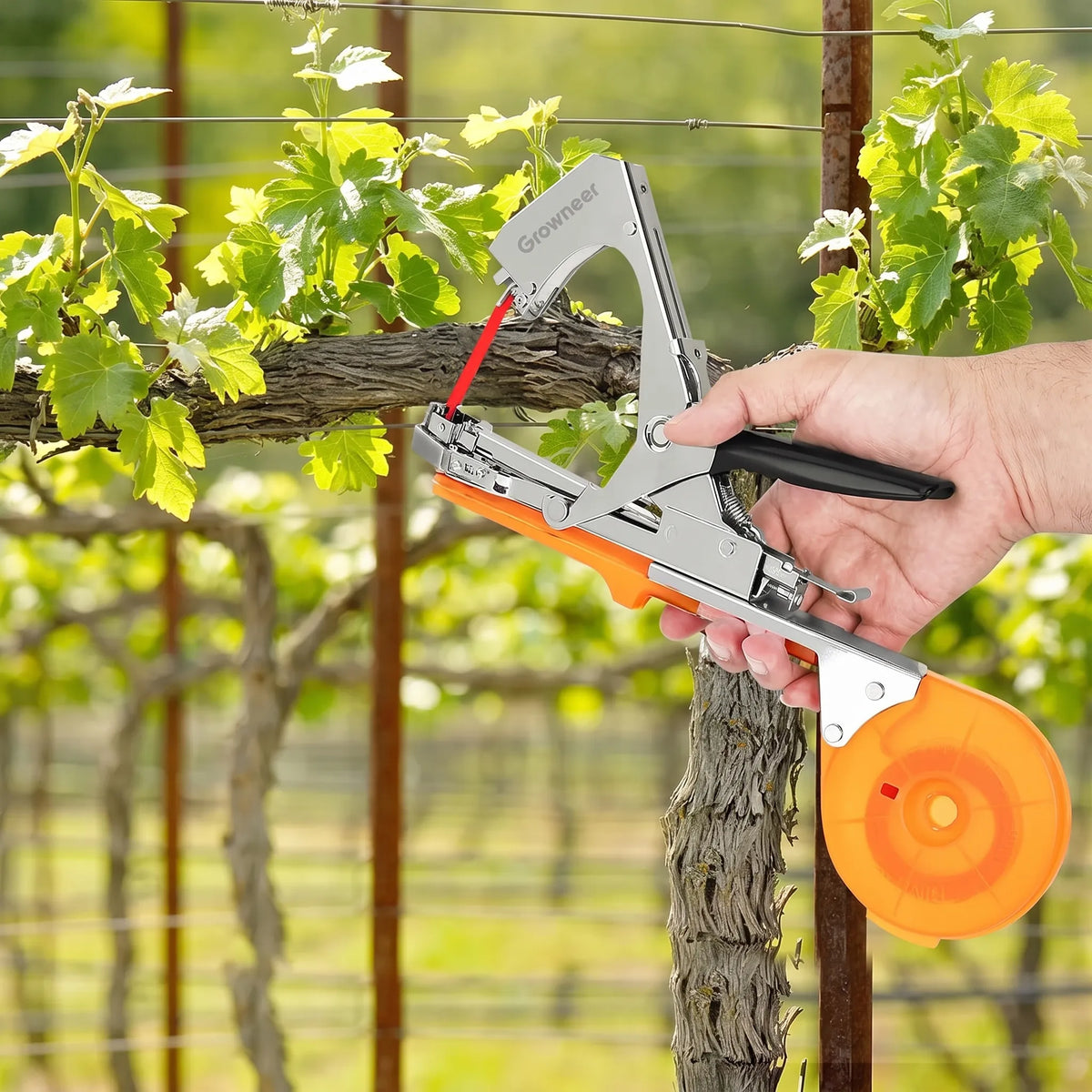 Garden Plant Tying Tool for Vegetables and Vines – Manual Use