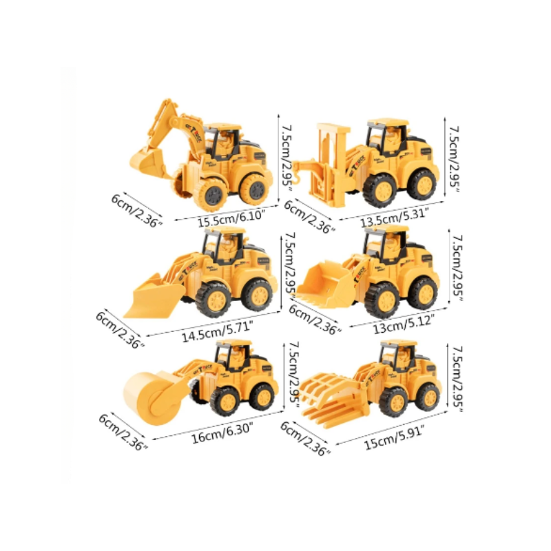 Spielzeug-Bagger Set für Kinder