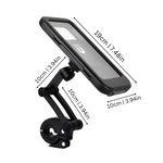 Wasserdichter Handyhalter für das Fahrrad – 360° drehbar bei Regen