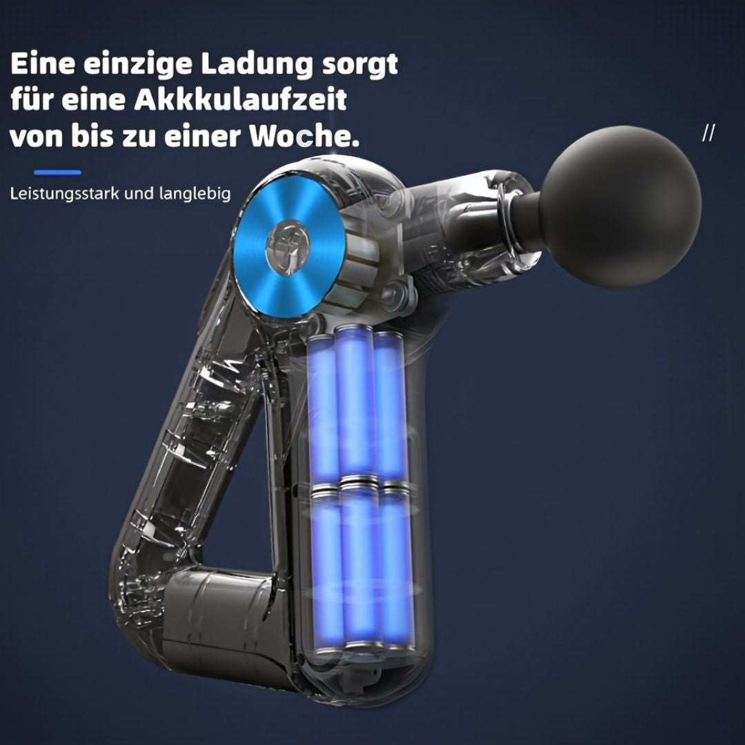 Vielseitige Massagepistole für Tiefenentspannung und Regeneration