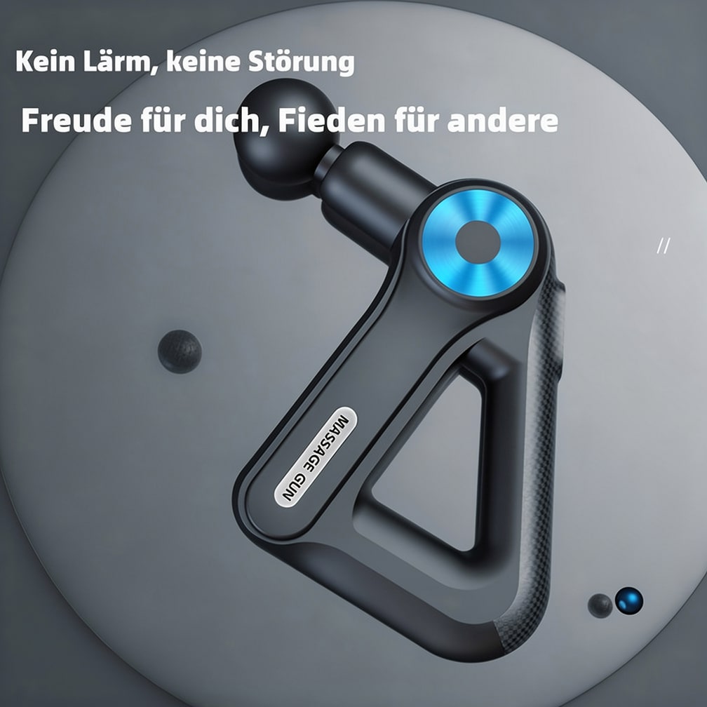 Vielseitige Massagepistole für Tiefenentspannung und Regeneration