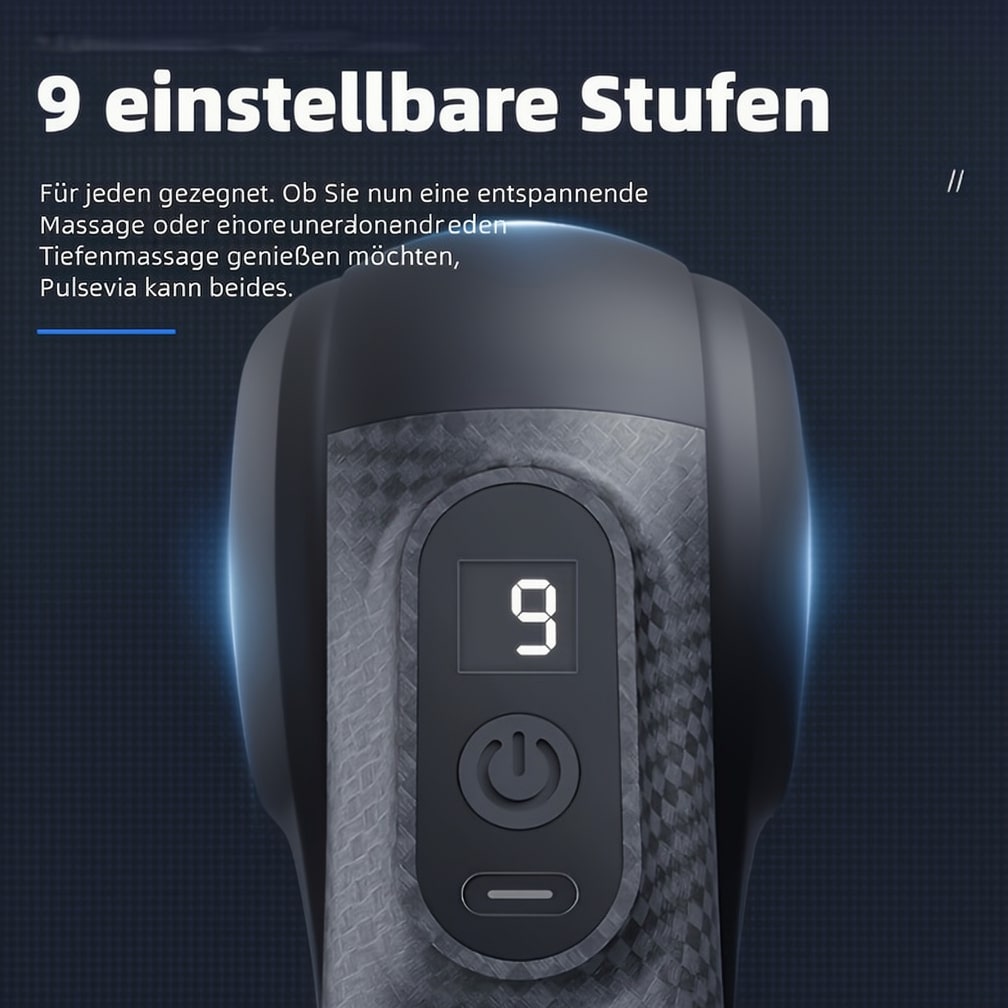 Vielseitige Massagepistole für Tiefenentspannung und Regeneration