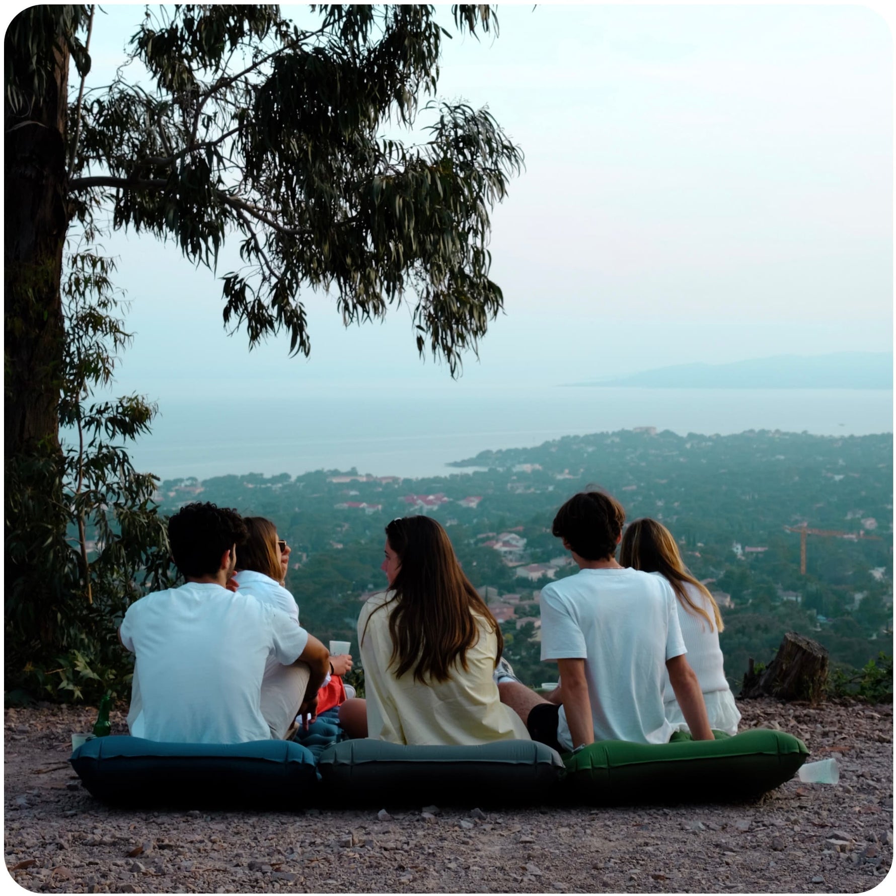 Comfortable Self-Inflating Sleeping Mat for Outdoor Enthusiasts