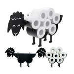 Funny toilet paper holder for a cheerful bathroom