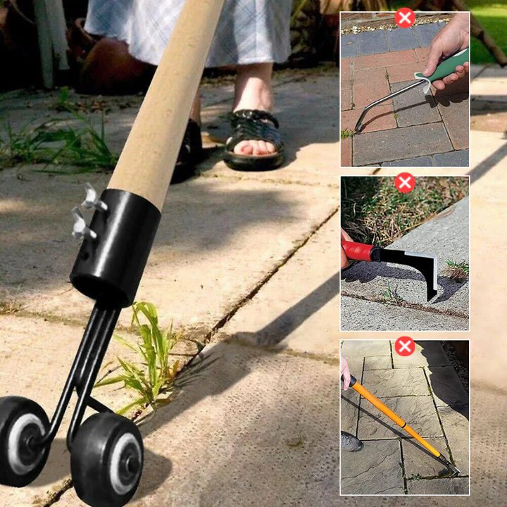 Gartenprofi | Effektiver Unkrautentferner mit langem Griff