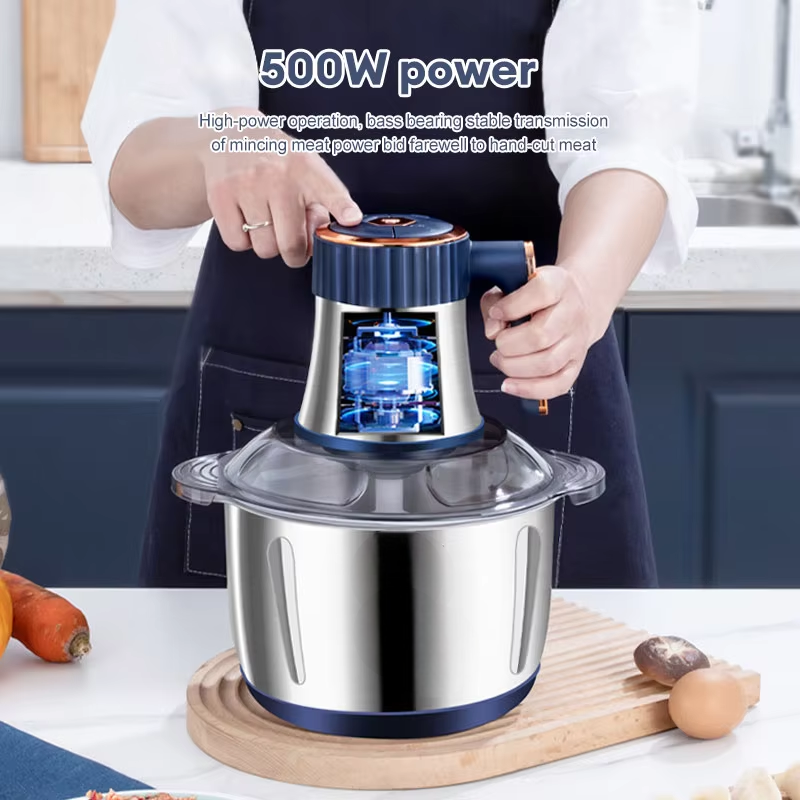 Elektrischer Fleischwolf 500W – Kraftvoller Fleischzermalmer