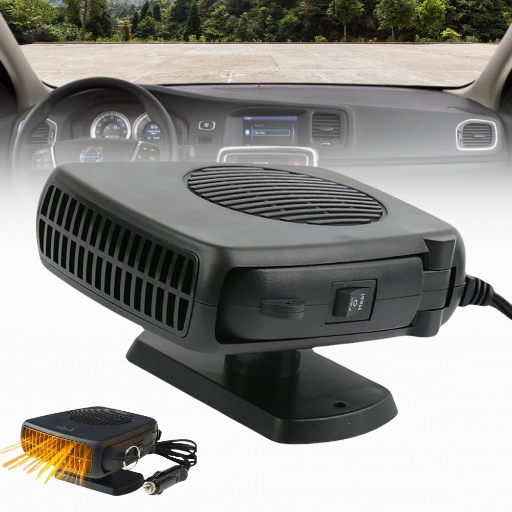 AutoHeizung Pro | 12V Keramikheizer – 150W/300W Tragbarer Fahrzeugwärmer