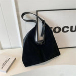 Elegant suede bag for every occasion