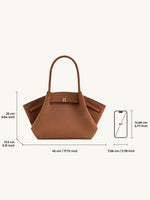 Elegant suede handbag for any occasion