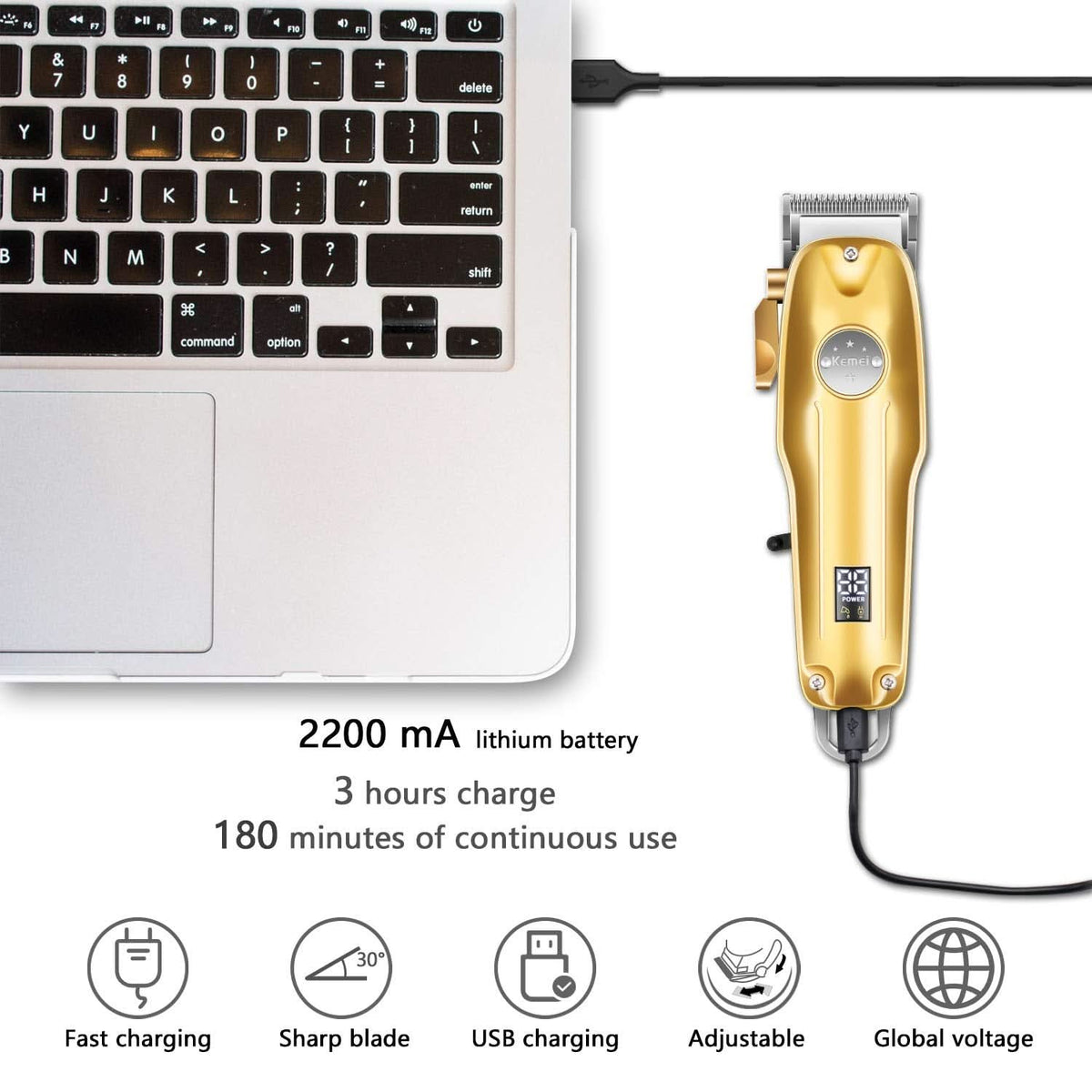 3-in-1 Grooming Kit for Men – Hair Trimmer and Shaver