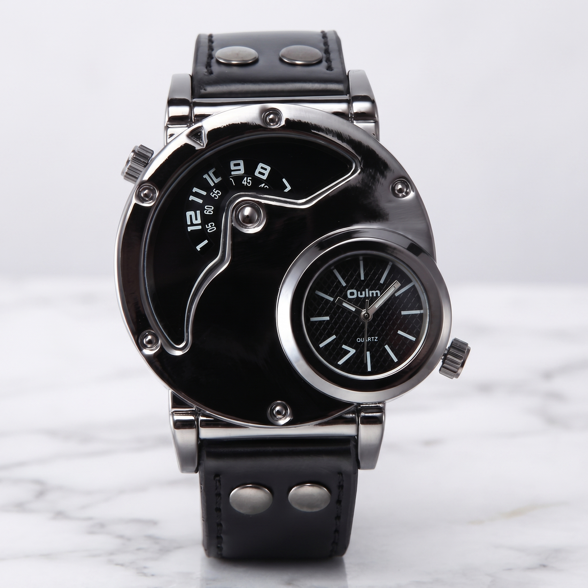 Lightweight and Stylish Sport Watch for Men with Dual Time Function