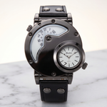 Lightweight and Stylish Sport Watch for Men with Dual Time Function