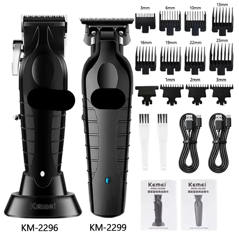 Electric Hair Clipper and Shaver Set for Men