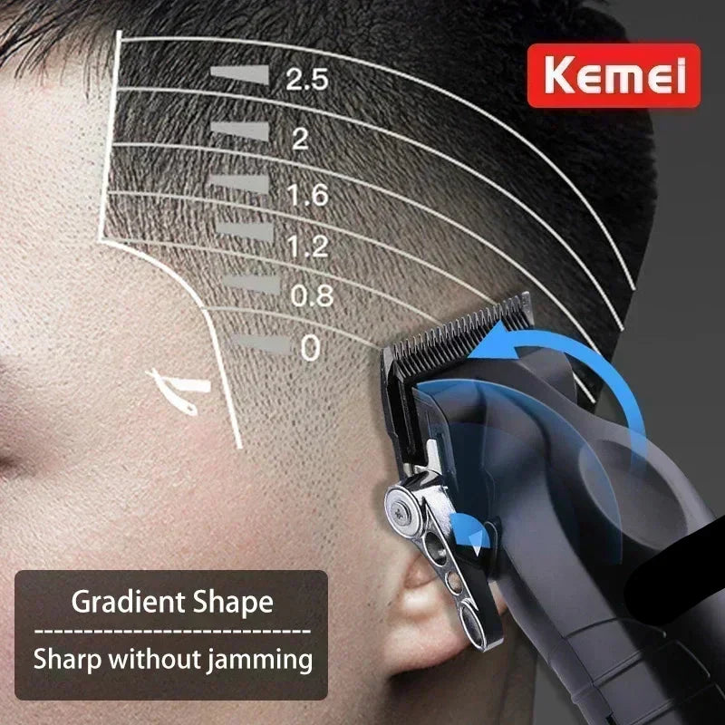 Electric Hair Clipper and Shaver Set for Men