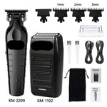 Electric Hair Clipper and Shaver Set for Men