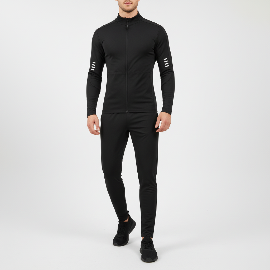 Men's Athletic Training Outfit – Quick-Dry Shirt and Shorts