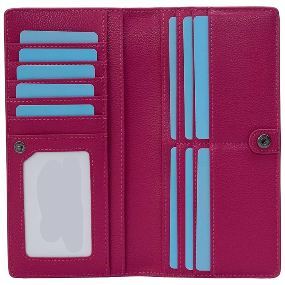 Slim Card Wallet for Men - Discreet RFID Blocking Design
