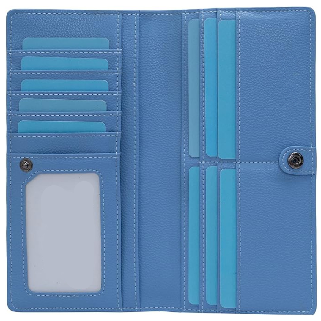 Slim Card Wallet for Men - Discreet RFID Blocking Design