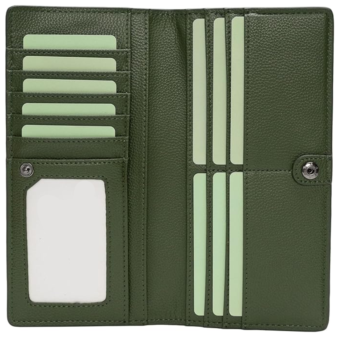 Slim Card Wallet for Men - Discreet RFID Blocking Design