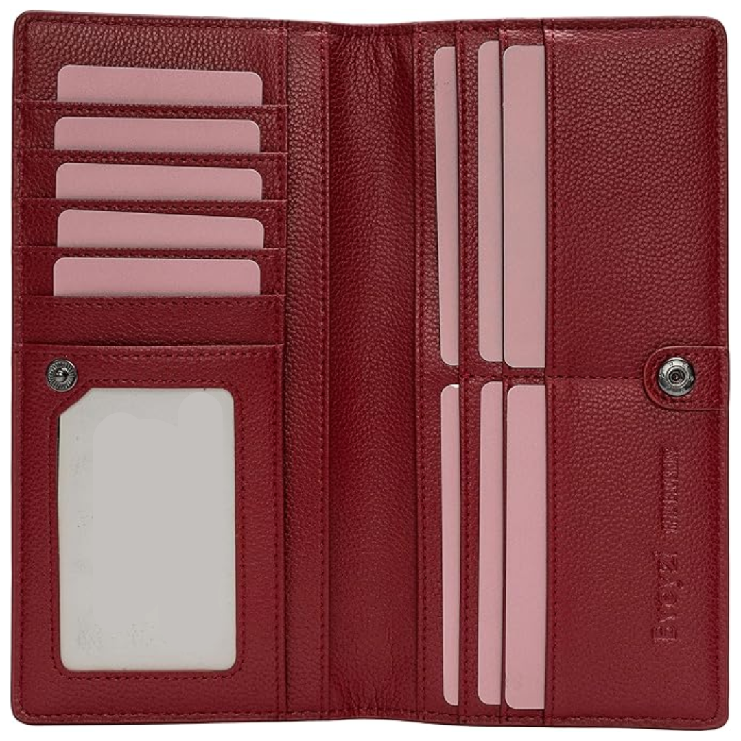 Slim Card Wallet for Men - Discreet RFID Blocking Design