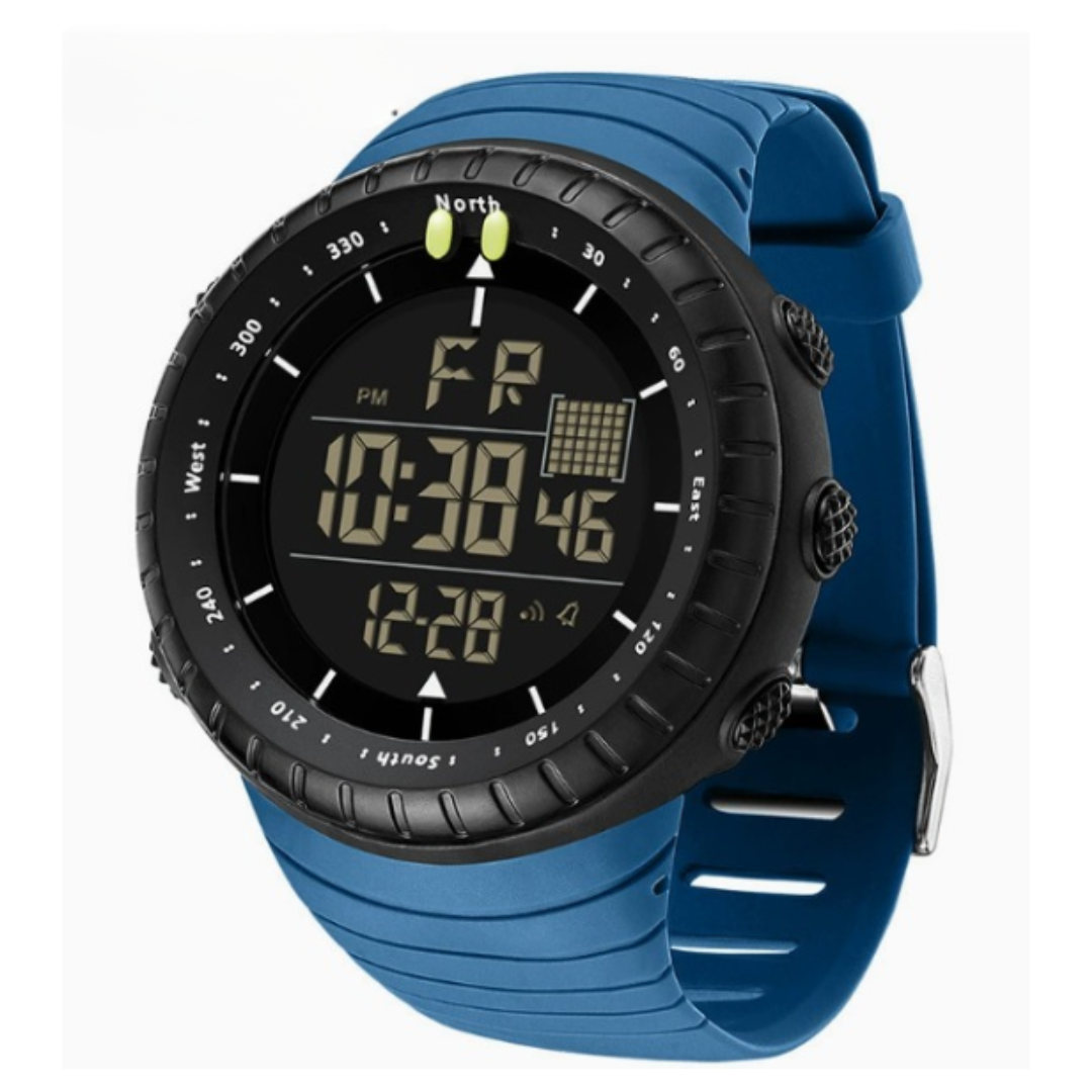 Digital Sports Watch for Men - Waterproof and Long-lasting