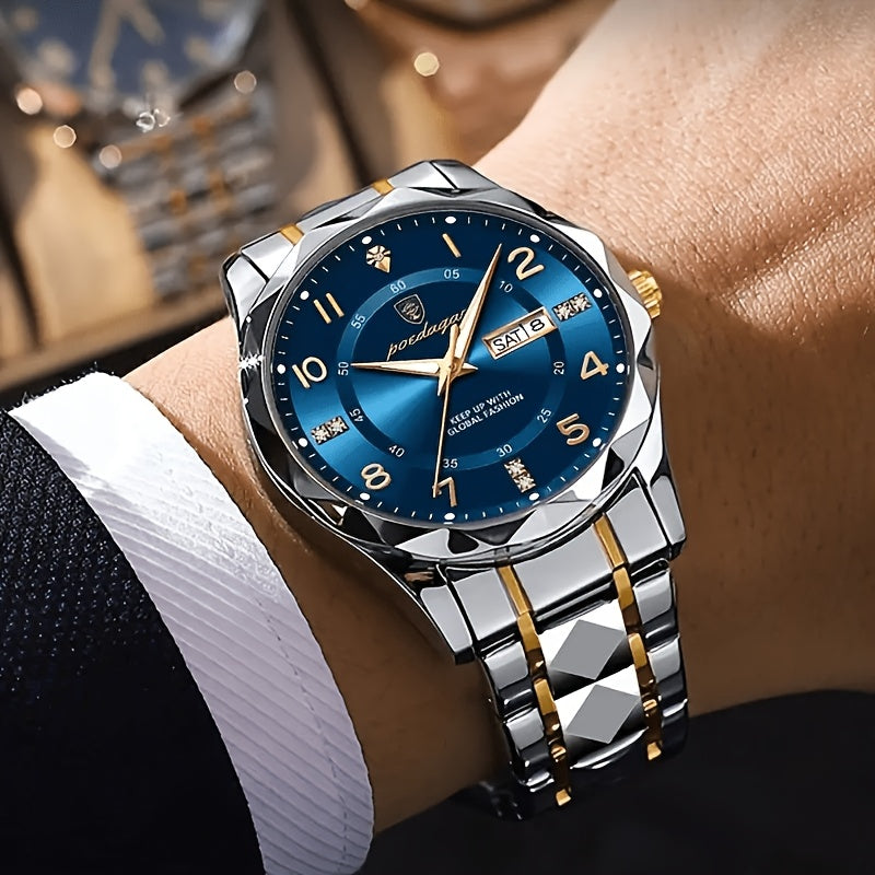 Multifunctional Sports Watch for Men – Waterproof Design
