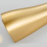 Elegant LED wall light with a sophisticated metal finish