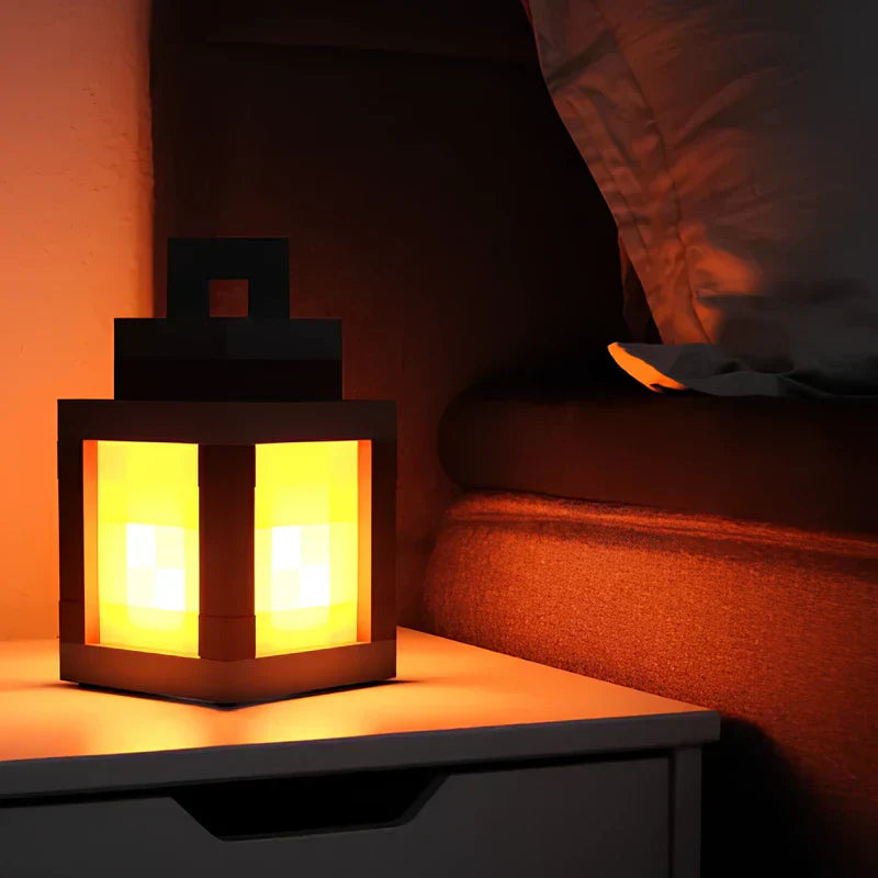 Wandlaterne mit Block-LED-Beleuchtung