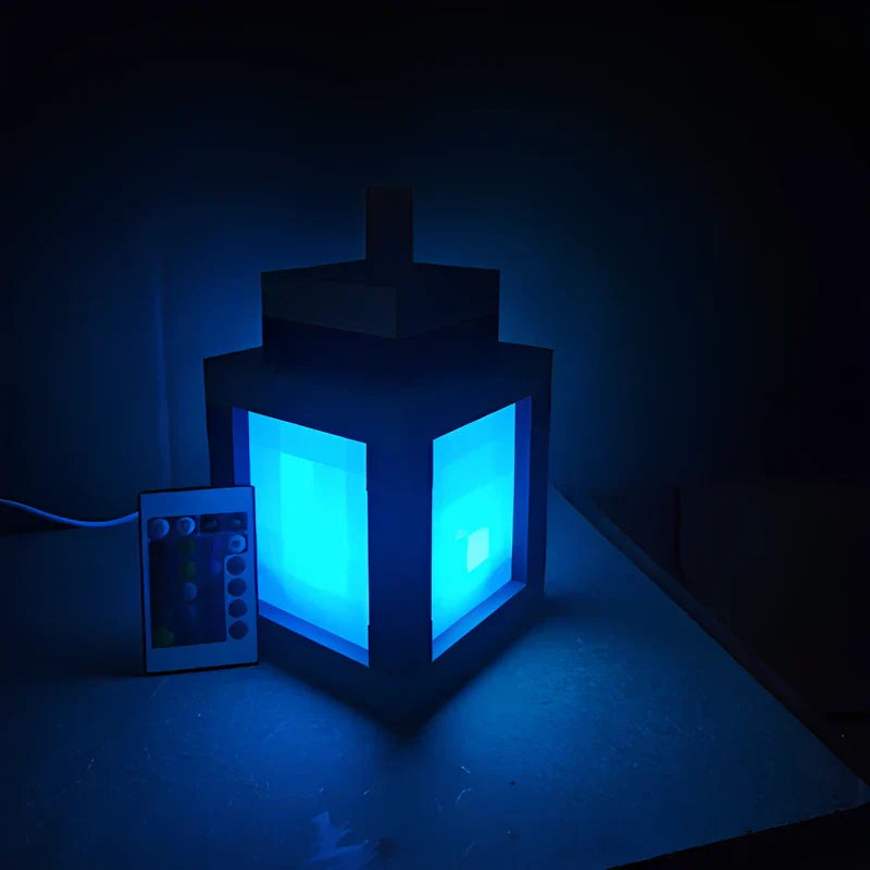 Wandlaterne mit Block-LED-Beleuchtung