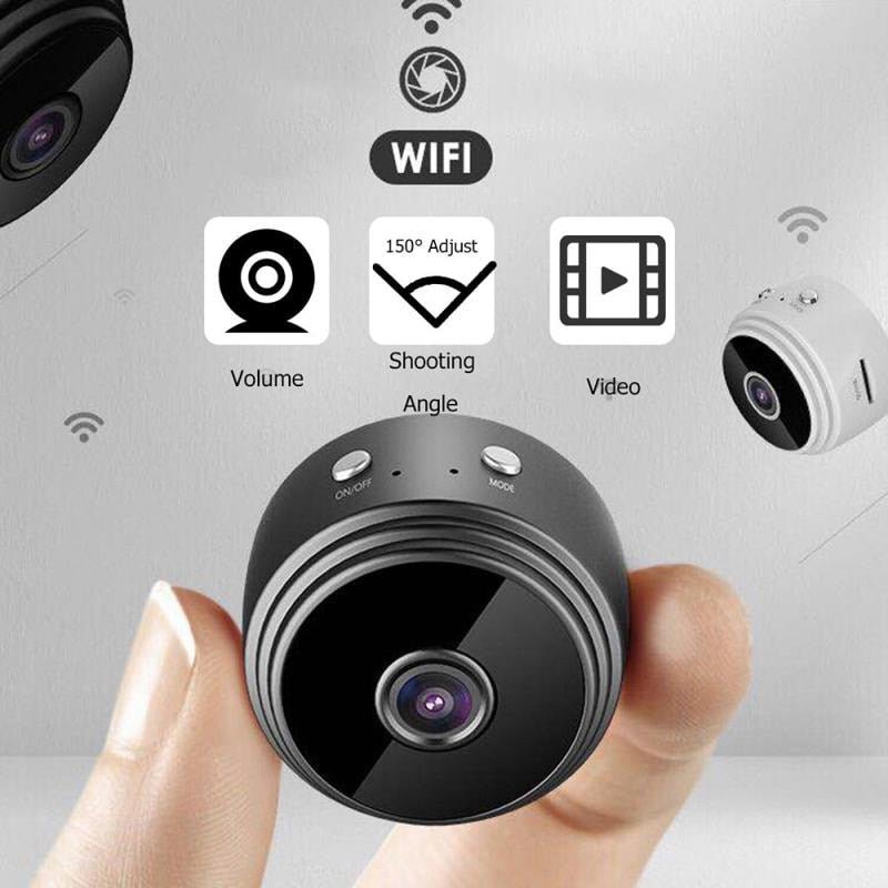 Compact HD Security Camera with WiFi - Free 1 with 2 Purchase