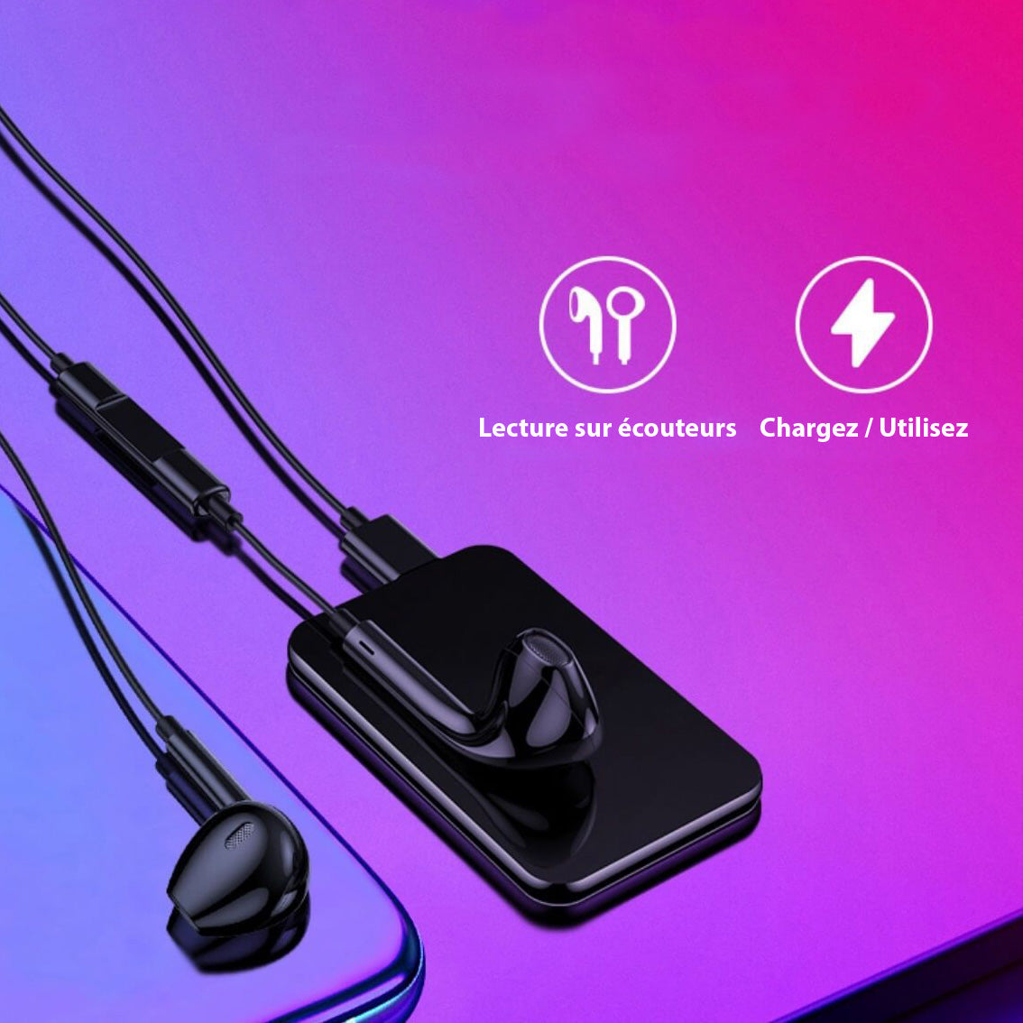 Einklang | Kompakter Mini-Audiorecorder – Unauffällige Aufnahme mit langer Akkulaufzeit