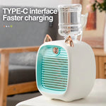 Kompakter Klimaanlage mit 3-Geschwindigkeitsventilator und Sprühnebel